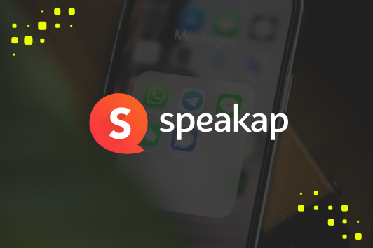 Speakap dashboard preview