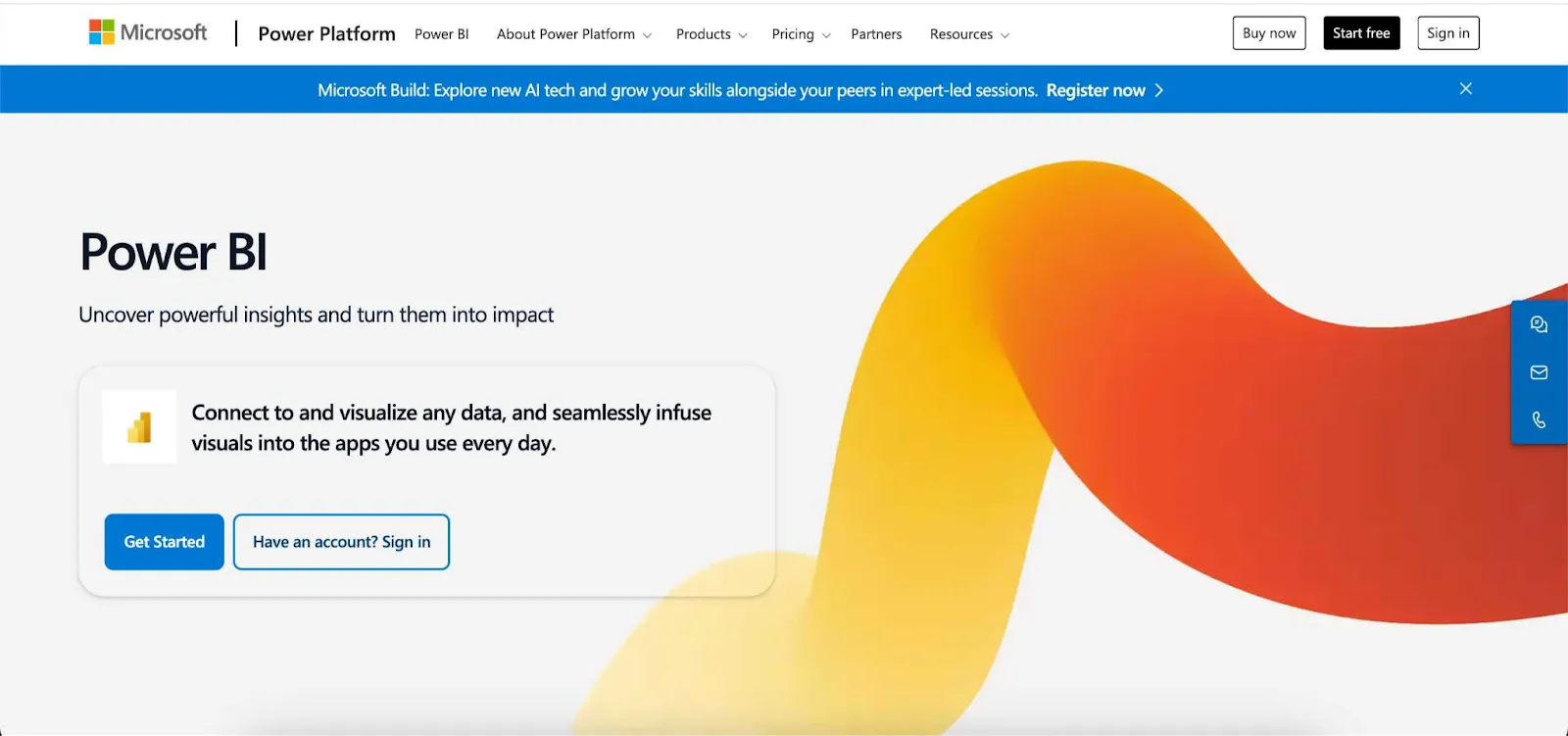 data visualization tools - power bi