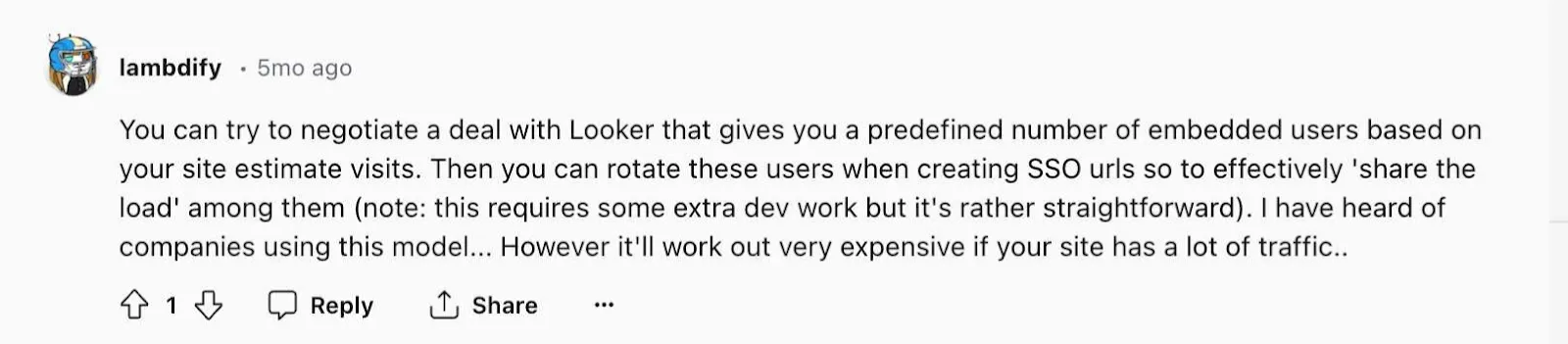 looker review on reddit