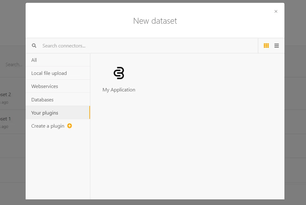 Creating your own data connector in Luzmo using a plugin