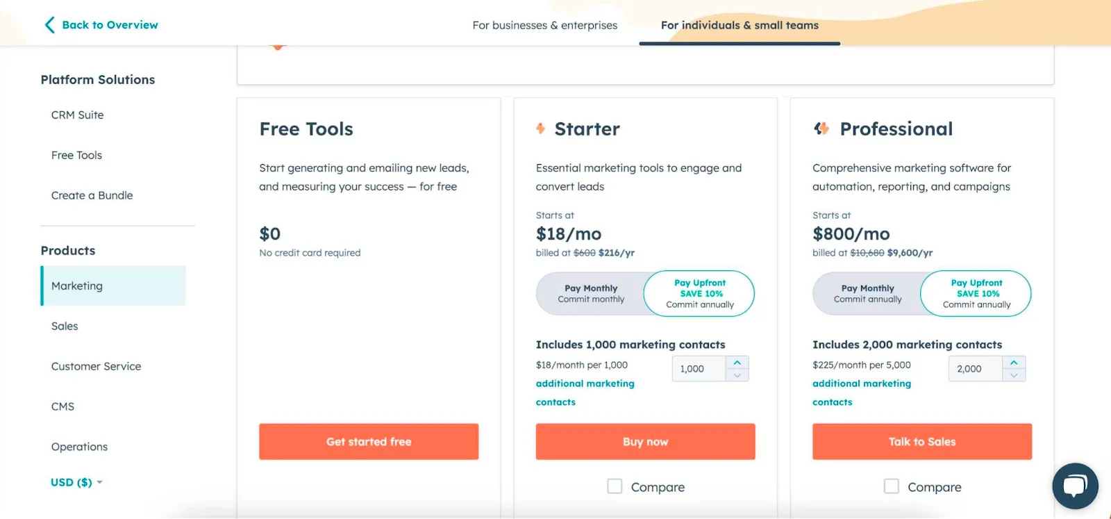 hubspot's marketing flow