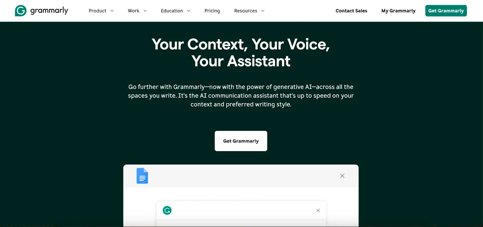 grammarly AI