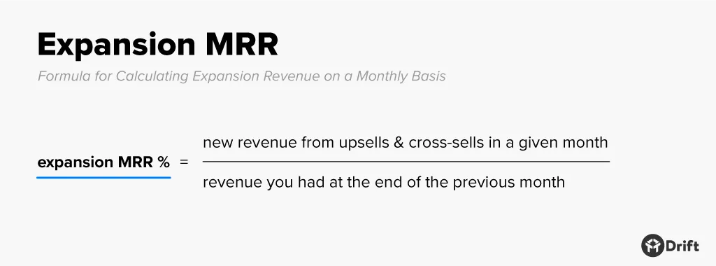 how to calculate expansion revenue