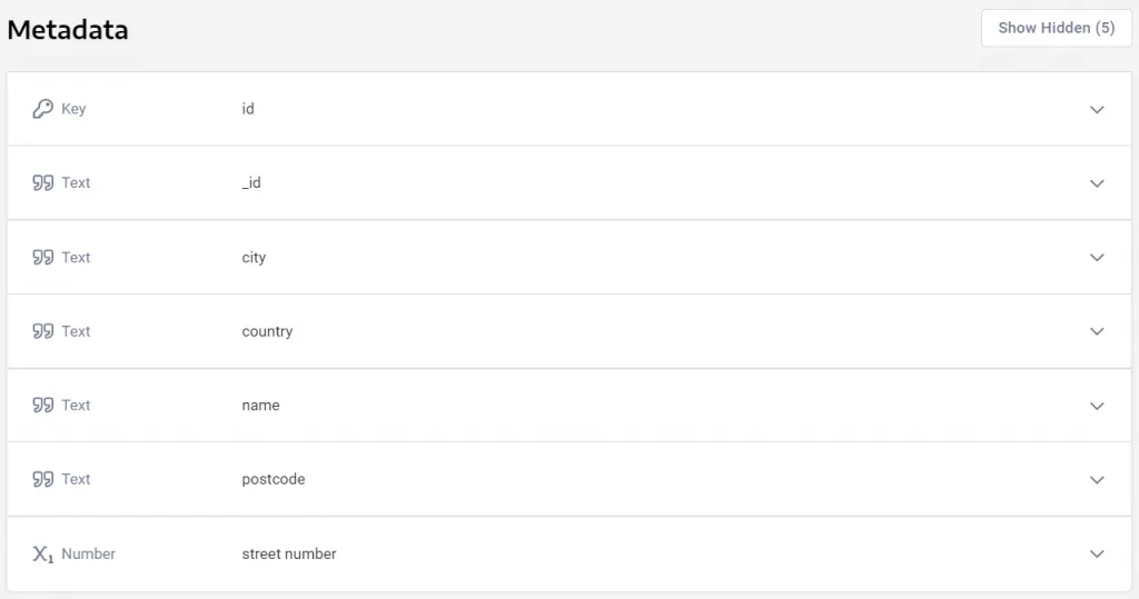 Edit metadata of your data tables in Panoply