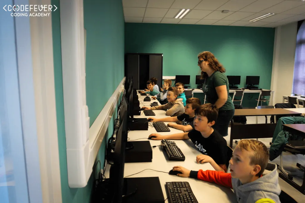 CodeFever teaching children how to code