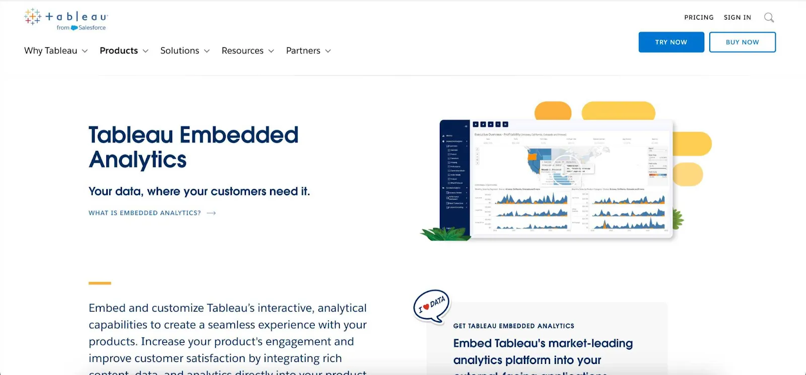 tableau embedded data management tableau pulse only available