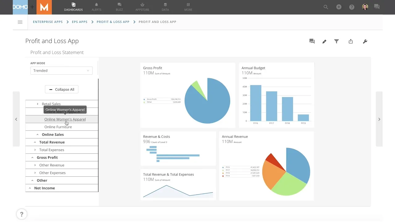 self-service bi tools - Domo