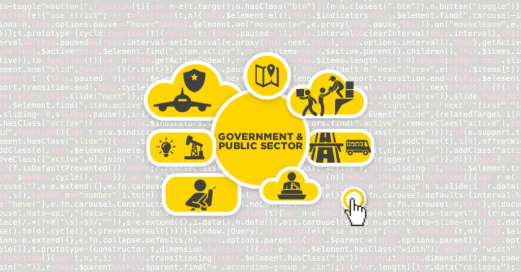 Illustration of business intelligence for government