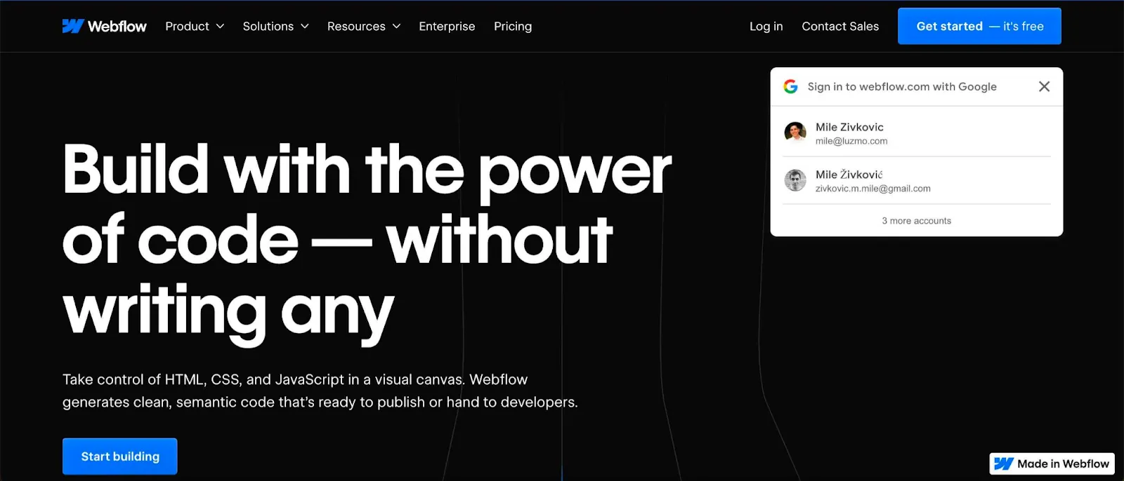 webflow