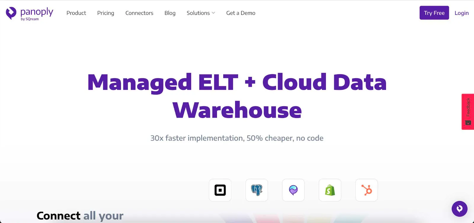 etl tools - panoply