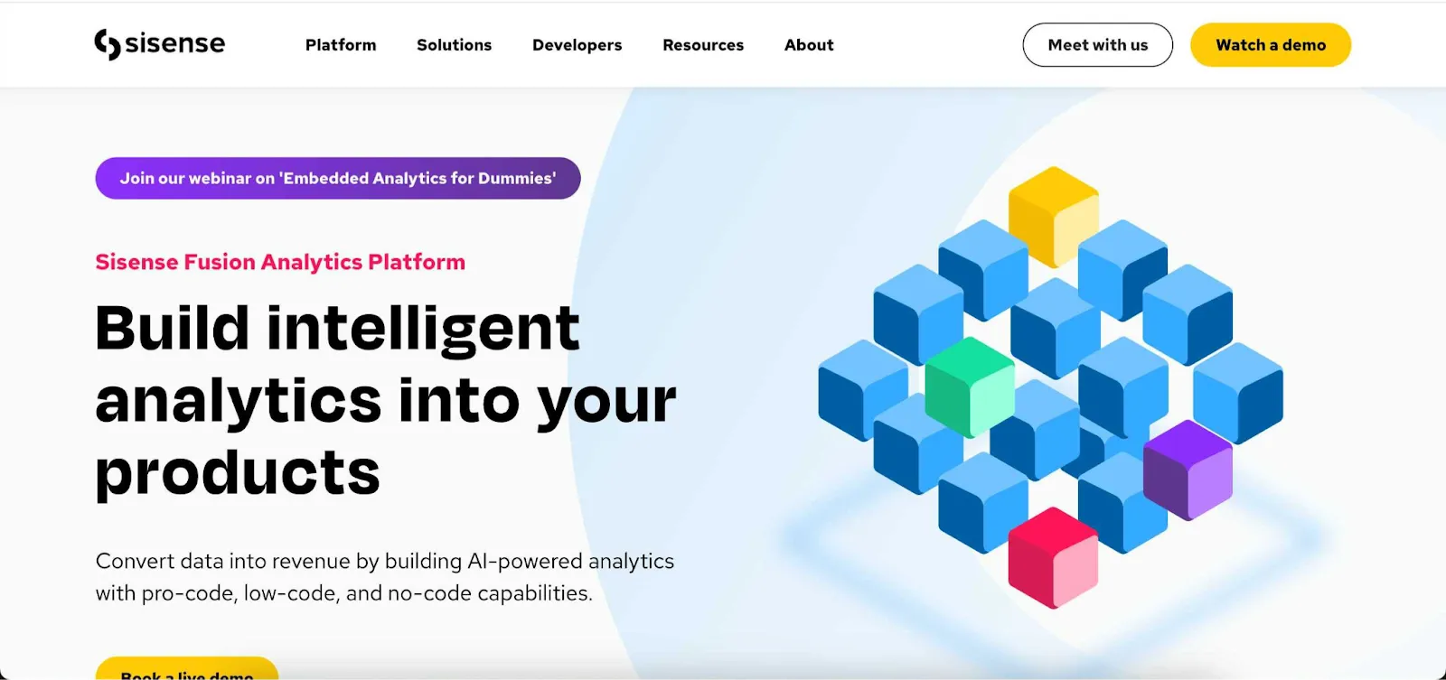 sisense as a thoughtspot competitor