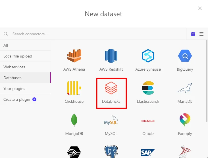 luzmo and databricks