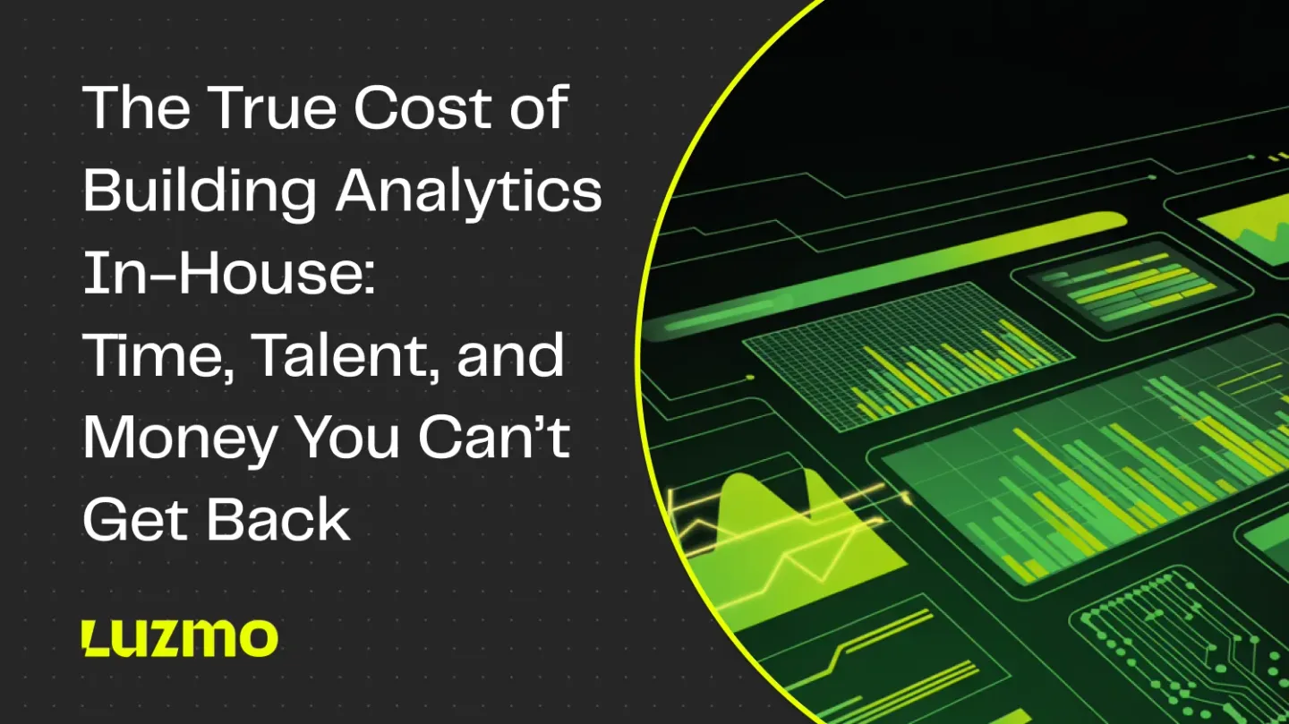The True Cost of Building Analytics In-House: Time, Talent, and Money You Can’t Get Back