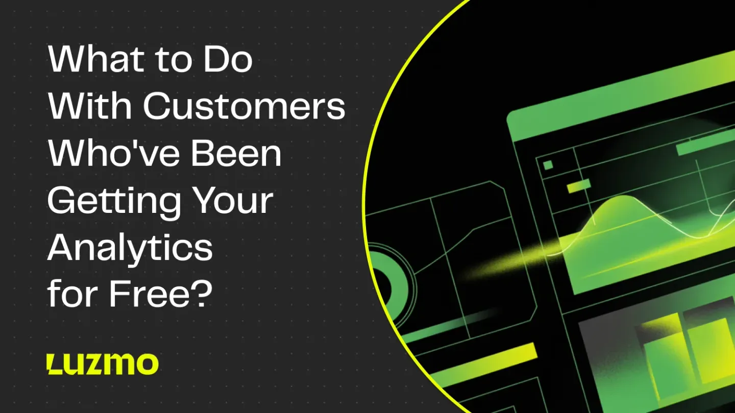 What to Do With Customers Who've Been Getting Your Analytics for Free