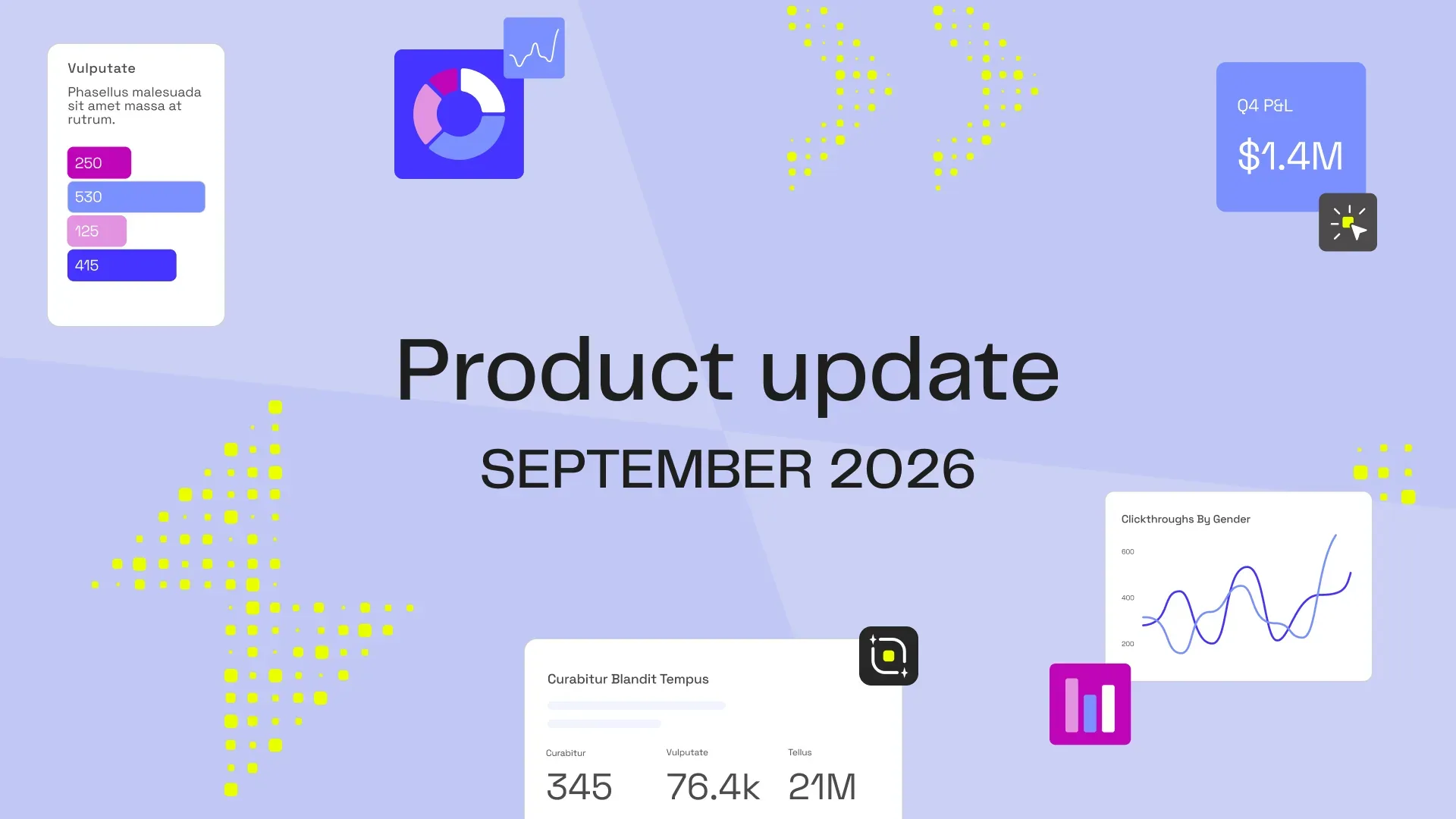 Product Release Update – September 2026
