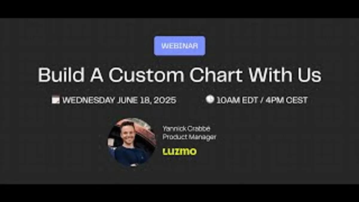 How To Build A Custom Chart In Luzmo