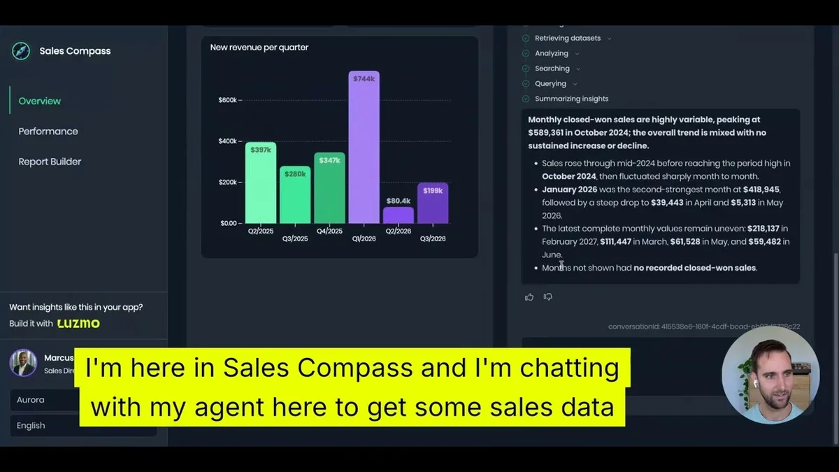 Luzmo AI Agents: Deploy and Update Agents for Your Customers
