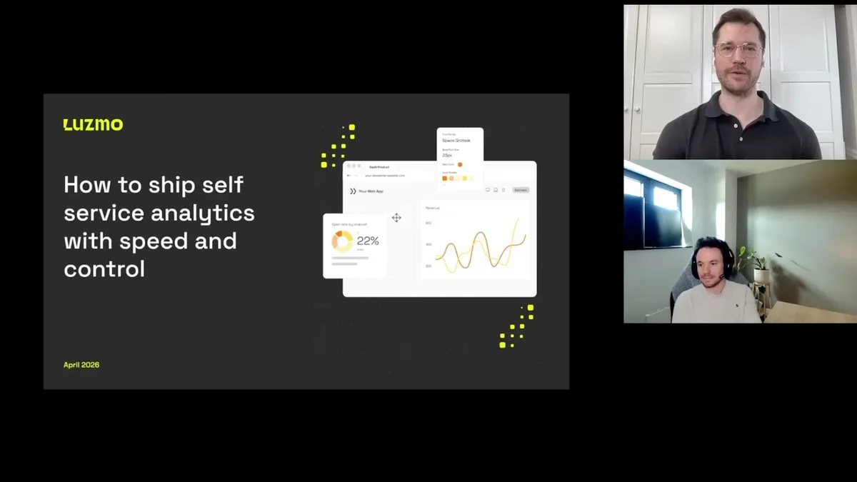 How to ship intelligent, self-service analytics with speed and control