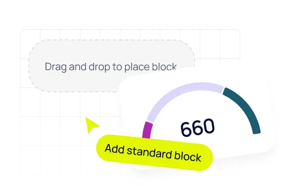 Luzmo Studio drag-and-drop editor