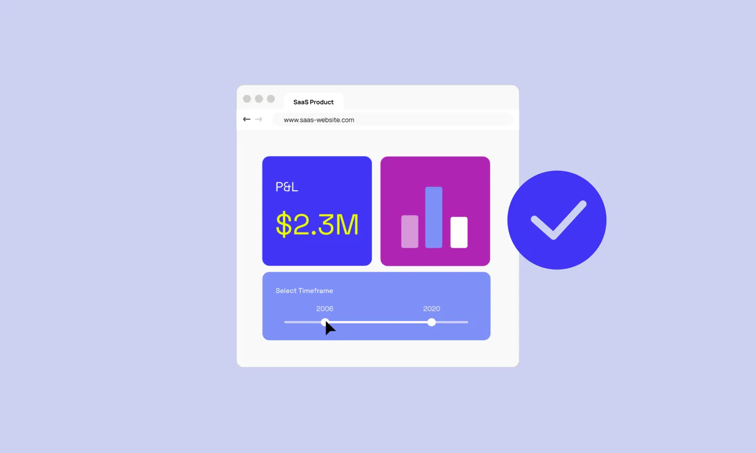 Example of a smooth embedded analytics experience