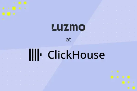 Luzmo @ ClickHouse Meetup NYC & Boston