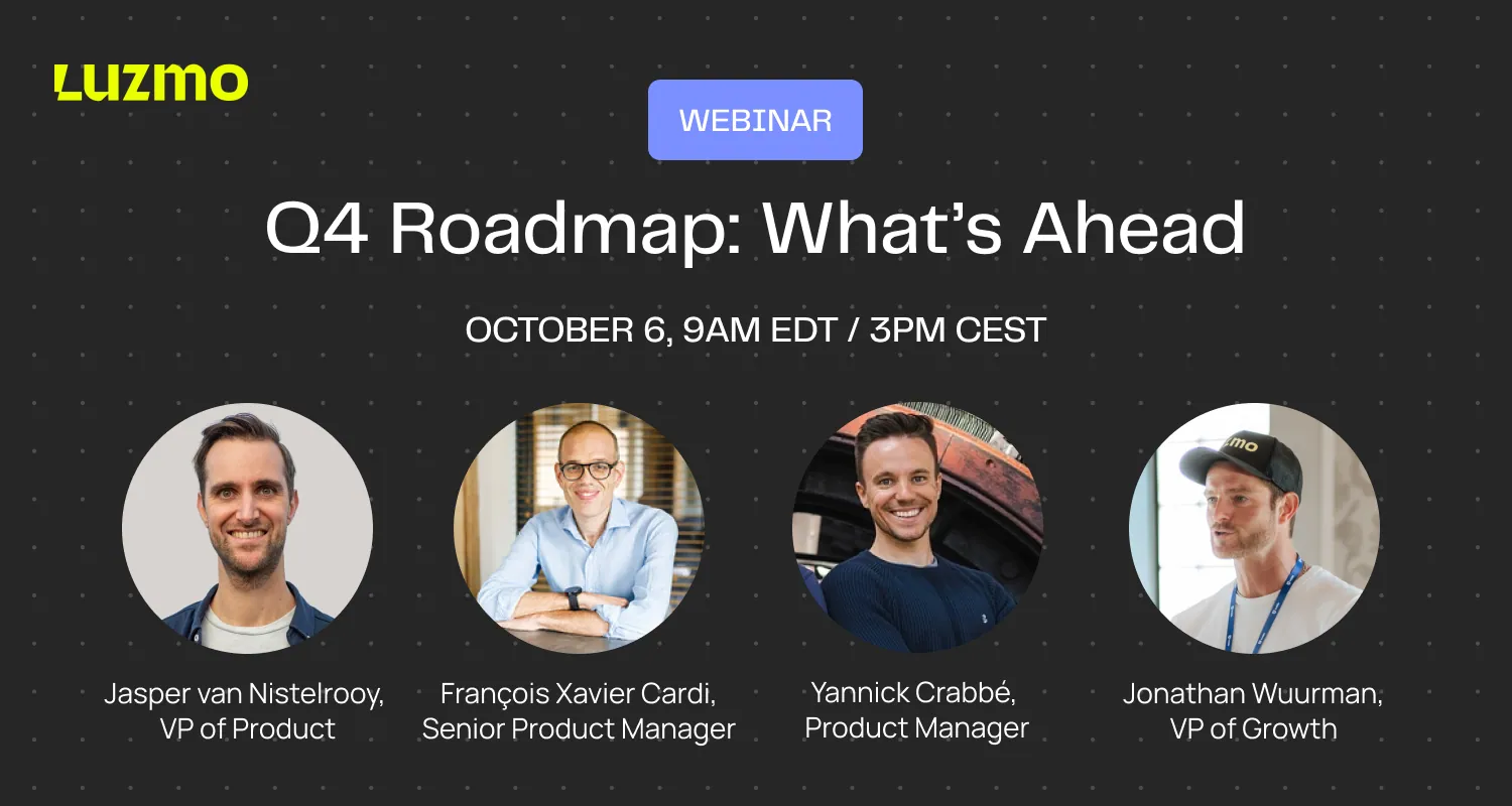 Webinar: Q4 Roadmap & Product Preview